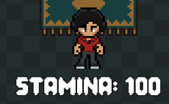 My portfolio game character